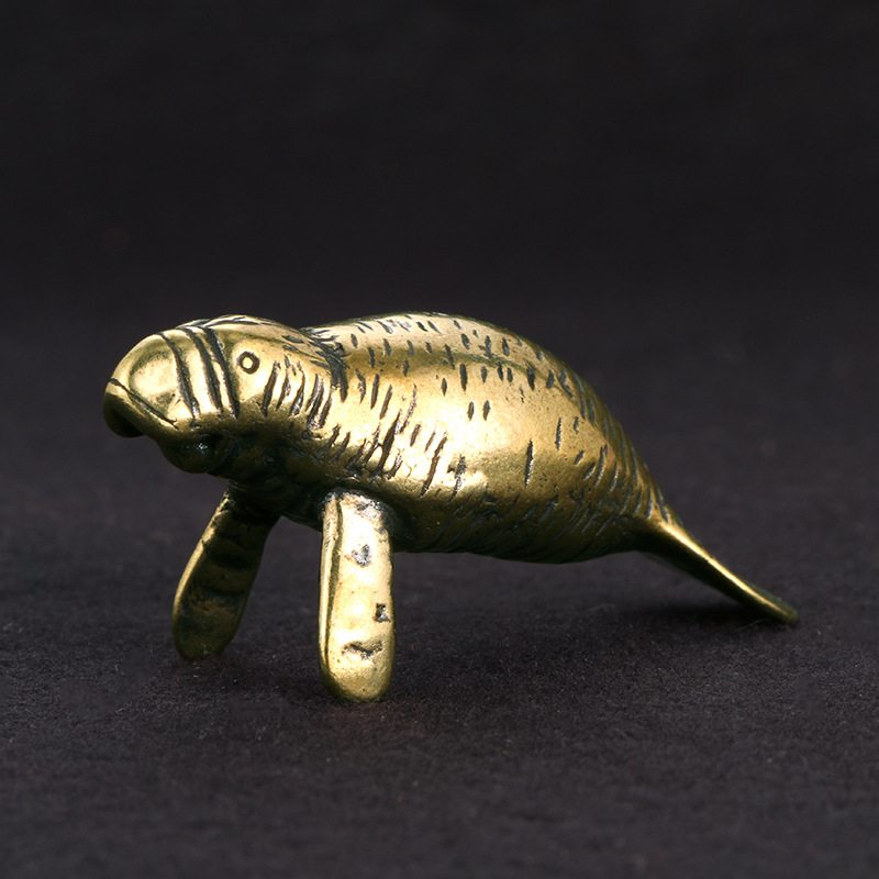 Brass Florida Manatee Decorati - Office Furniture At Home 评论和价格