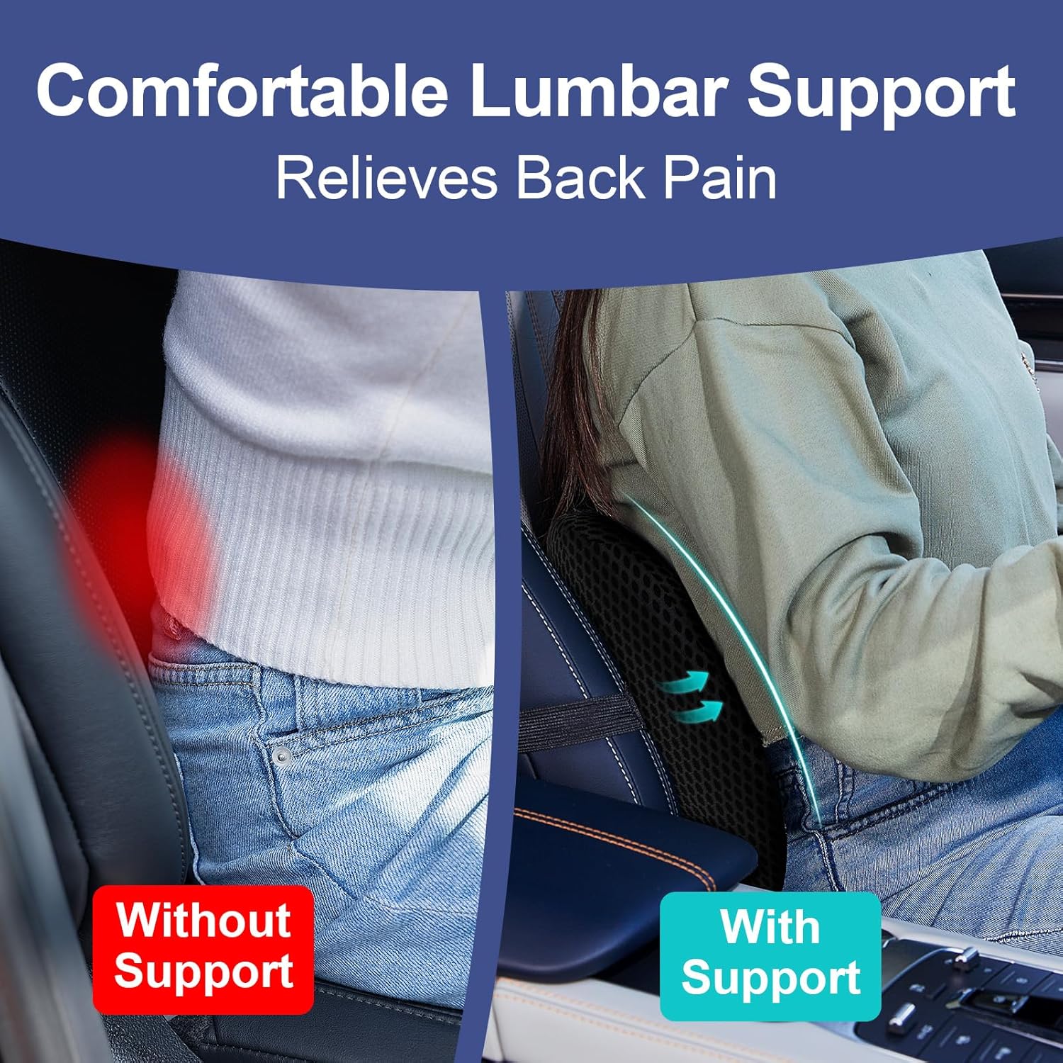 Ergonomic Lumbar Support Pillo - Office Furniture Heaven 评论和价格