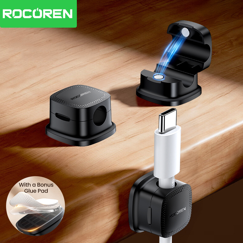 ROCOREN 30PCS Magnetic Cable O - Pegboard Office Organizer 评论和价格