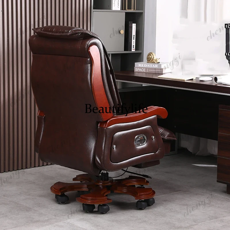 Leather Chair First Layer Cowh - Office Furniture First 评论和价格