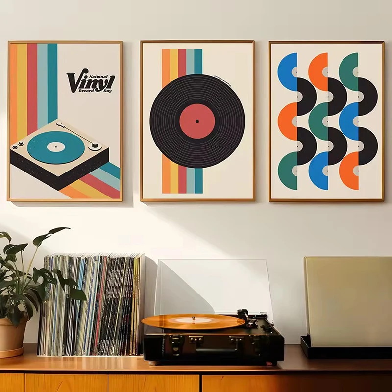 Mid Century Vinyl Record Canva - Office Furniture Direct 评论和价格