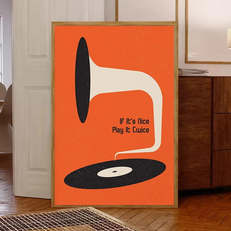 Mid Century Vinyl Record Canva - Office Furniture Direct 评论和价格