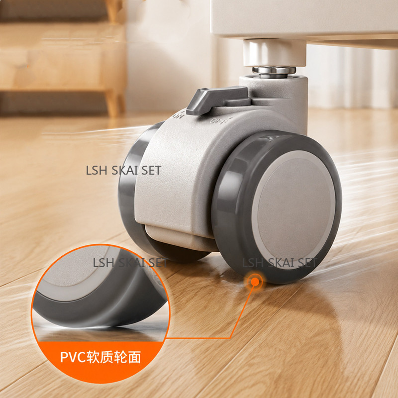 1/5Pc Silent Furniture Caster  - Office Furniture Hardware 评论和价格