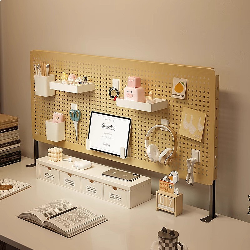 Vertical Pegboard Desk Organiz - Pegboard Office Organizer 评论和价格