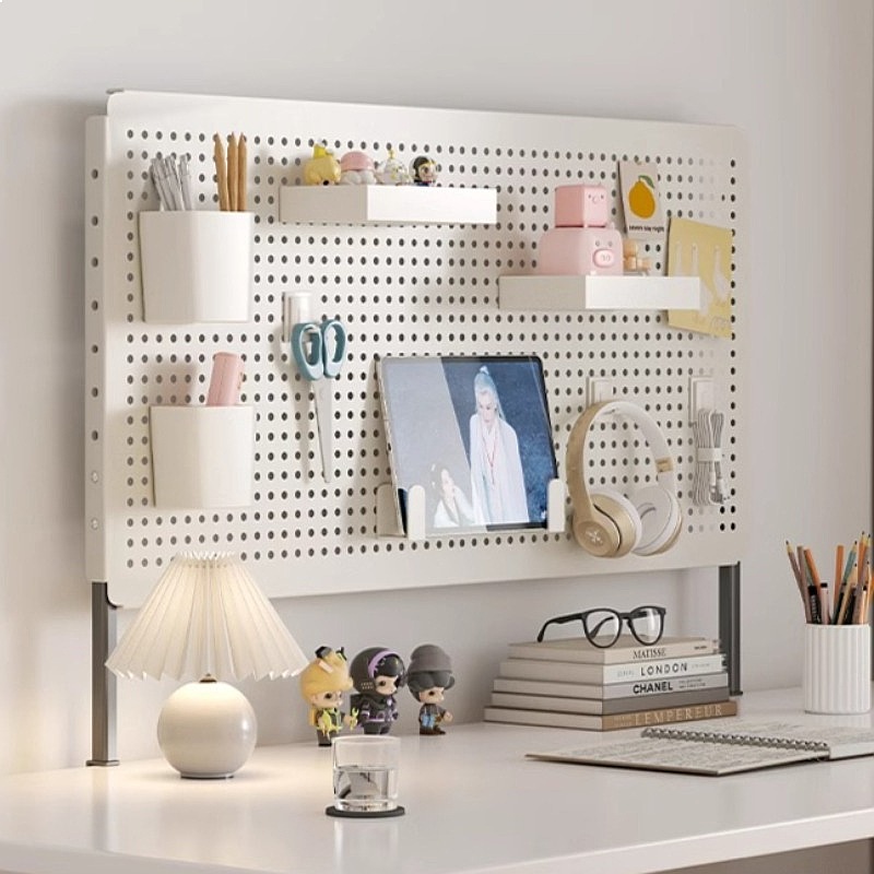 Vertical Pegboard Desk Organiz - Pegboard Office Organizer 评论和价格