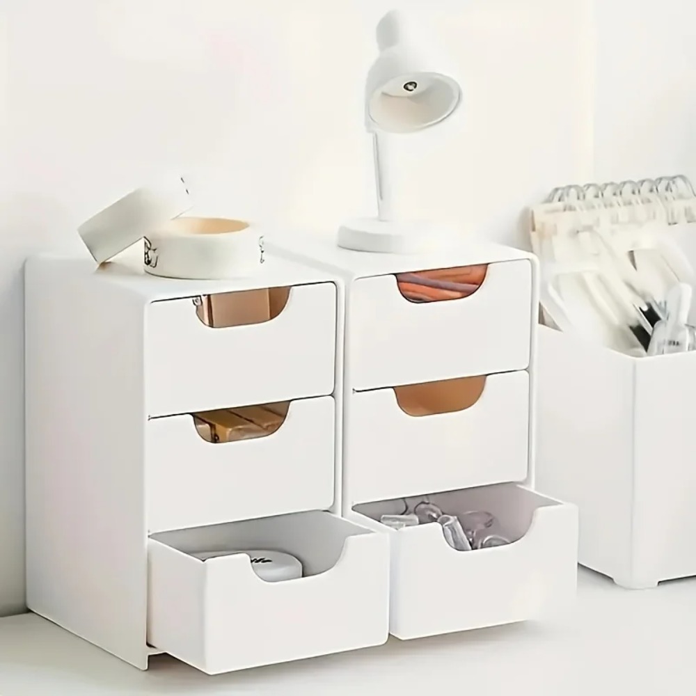 Chic 3-Tier Desk Organizer wit - Pegboard Office Organizer 评论和价格