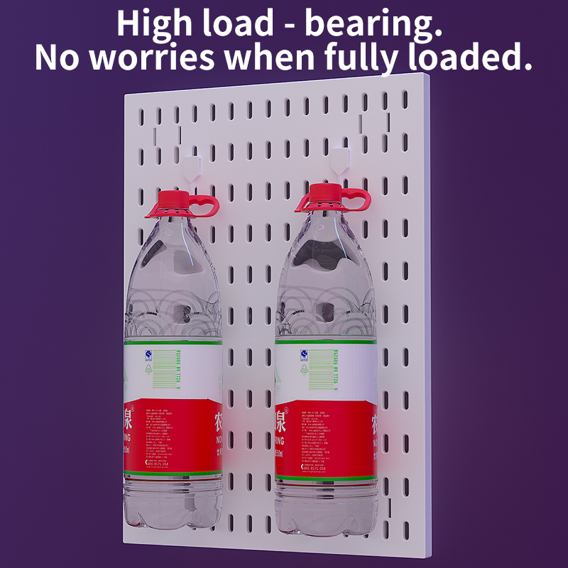Wall-mounted Pegboard, Drill-f - Pegboard Office Organizer 评论和价格