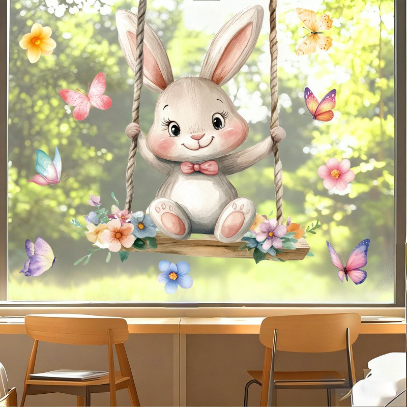 Easter Swing Rabbit Static Win - Office Furniture At Home 评论和价格