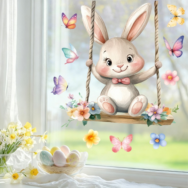 Easter Swing Rabbit Static Win - Office Furniture At Home 评论和价格