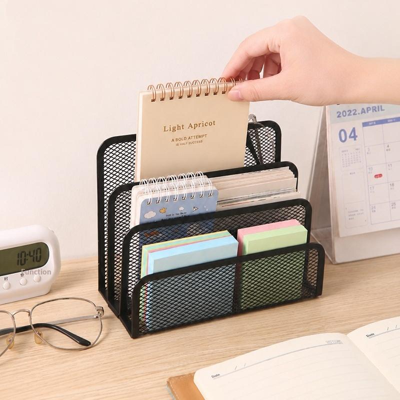 Black Metal Mesh 3 Tier Desk O - Pegboard Office Organizer 评论和价格