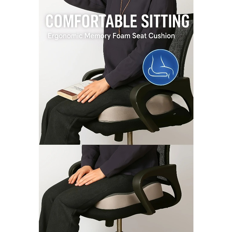 1 Pcs Ergonomic Memory Foam Se - Office Furniture Direct 评论和价格