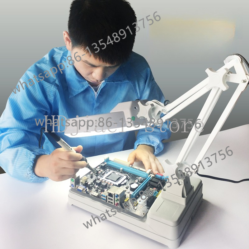 Lupa de mesa com 104 luzes LED - Office Furniture Com 评论和价格