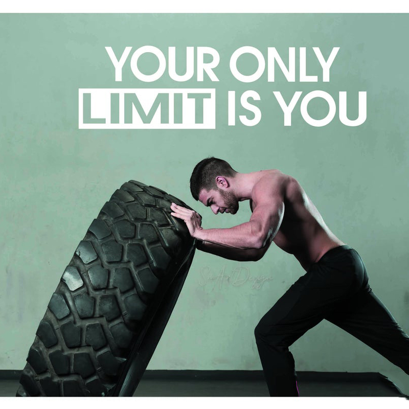Your only limit is you - Wall  - Office Furniture At Home 评论和价格